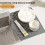 (S) Silicone Dish Drying Mat, No-Spill Silicone Worktop Saver for Drip-Free Drying 5