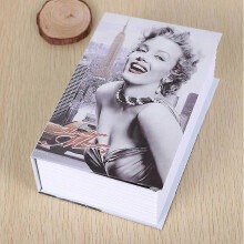 (Luna) Portable Hidden Safe Book With Combination Lock Safe Money Storage Secret Book