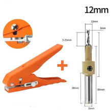 (set2, 12mm) 8-15mm Hand Held Circle Round Single Hole Punch Paper Punch