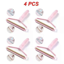 (Style B 4pcs) 1~5PCS Portable Lint Remover Pet Hair Remover Manual Roller Fuzz Fabric Shaver Tool Sofa Clothes Cleaning Lint Brush