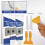 (2pcs)1-3PCS Tokyo Mart Wall Repair Kit, Wall Spackle Paste Mending Agent with Scraper 100G 1