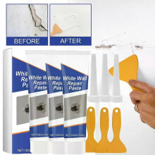 (3pcs) 1-3PCS Tokyo Mart Wall Repair Kit, Wall Spackle Paste Mending Agent with Scraper 100G