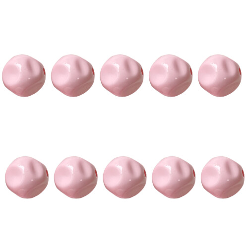 Colorful Interconnected Plastic Beads for-Light pink