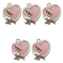 Alloys Beads Resins Pendants Craft-Butterfly kisses hea