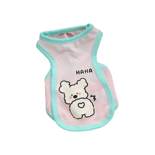 Ventilated Season Refrigerating Waistcoat Canines Thin-Pink M