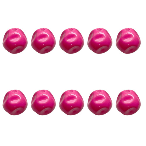 Colorful Interconnected Plastic Beads for-Rose Powder