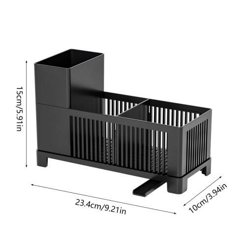 Sustaineds Plastic Kitchen Sink Organizers With Drainage Designs 2