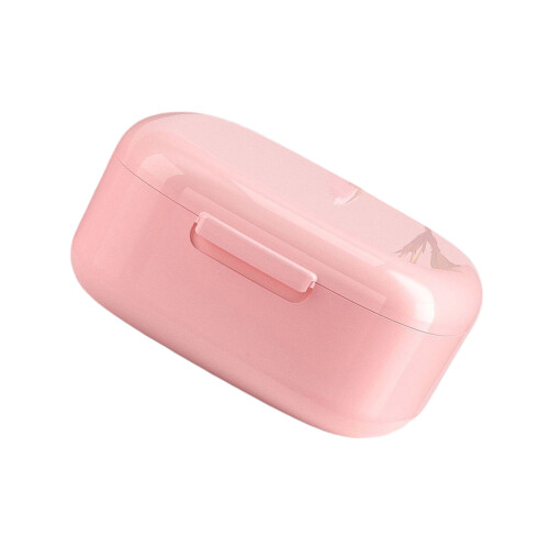 Fixed Case Holder With Drainage System Odor Resistant-Pink