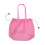 Multipurpose Beach Gear Storage Bag With Secure Drawcord-Pink 1