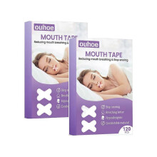 (2pcs) 1-3box Sleeping Mouth Plasters,Anti Snoring Sleep Plasters and Mouth Tape, Helps Against Snoring and Developing the Habit of Nasal Breathing
