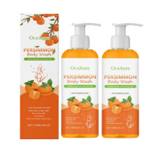 (2pcs) 1-3X Persimmon Body Wash for Body Odor Control,Eiminates Body Odor, Nourishes Skin