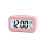 (pink) New Digital LED Large Display Snooze Alarm Clock Night Light Thermometer 1