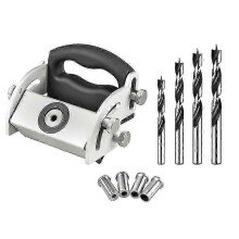 Adjustable Oblique Hole Locator for M6 to M12 Sizes, Precision Drilling Guide with Scriber Line