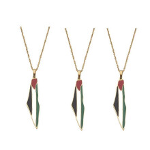 Stainless Steel Bead Chain Unique Design Irregular Gold-plated Palestinian