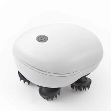 (white) Electric Scalp Massager Head Massager With Vibrator Heated For Relaxation Treatments Migraine Relief Hair Growth Body Massager