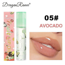 (Avocado) Transparent Colorless Lip Oil Fruit Lip Oil Moisturizing Moisturizing Ball Autumn And Winter Lip Balm