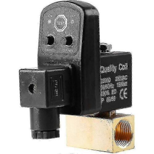G1/2 DN15 Automatic Electronic Drain Valve for Air Compressor Condensate Control 1