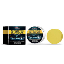 Car Wax Automotive Coating Wax Solid Palm Wax Maintenance Waterproof Anti-Fouling Delays Oxidation and Protects Car Coating
