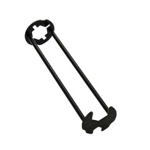 (A) Universal Basin Wrench, Sink Wrench Set, Carbon Steel Faucet Wrench