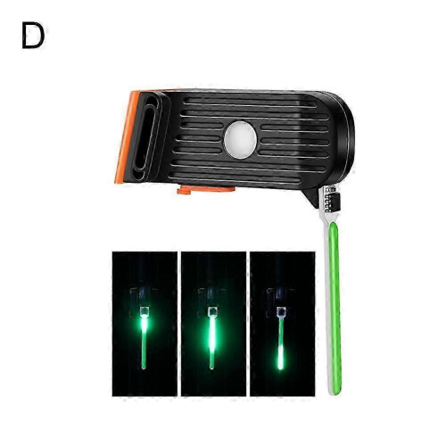 (Green) Photon Drop Light USB Rechargeable Bicycle Rear Light 3 Light Modes Sturdy