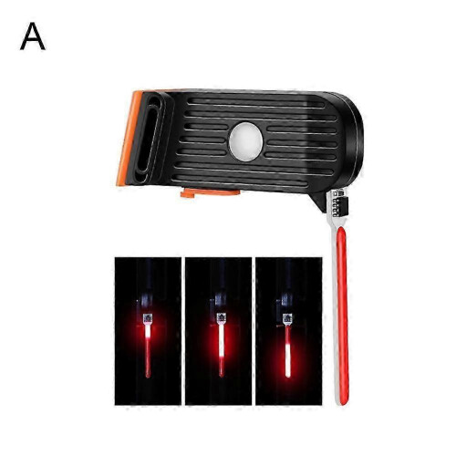 (Red) Photon Drop Light USB Rechargeable Bicycle Rear Light 3 Light Modes Sturdy
