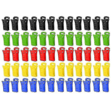 60 Sock Clips with Hooks for Washing Machine and Dryer to Keep Socks Organised and Secure