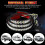 (B, 1.5m) Fall Warning Signal Driving Light Strip, Car LED Light Strip Decorative Lights 3