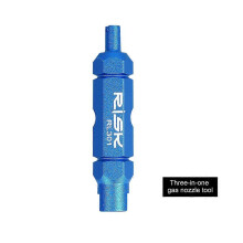 (3pcs, 3 in1) 4-in-1/3-in-1 Bike Multifunctional Valve Core Remover Tool Wrench Spanner For Bicycle Valve Extender