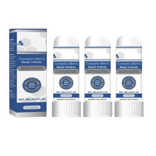 (3pcs) Mens Energy Boosting Nasal Suction Stick Natural Safe Formulation for Daily Use