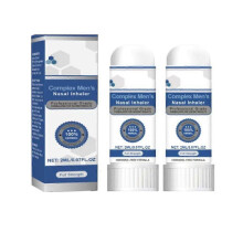 (2pcs) Mens Energy Boosting Nasal Suction Stick Natural Safe Formulation for Daily Use