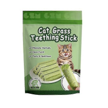 (6pcs) Cat Grass Teeth Grinding Stick Pet Snacks Hairball Removal Mild Hair Row Ready To Eat Cat Baby Cat Teeth Cleaning Sticks 6/12/18pcs