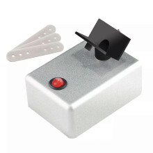 (British Standard, White) Nail Polish Shaker Machine,Nail Lacquer Shaker Mixer Vibrating Screen 3200 /Min