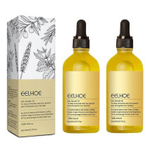 (2pcs)Natural Hair Growth Oil, Veganic Organic Natural Hair Growth Oil 60ml