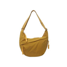 (yellow) Limorence Women's Fashion Plain Color Nylon Crossbody Bag,Arisefrom Nylon Bag