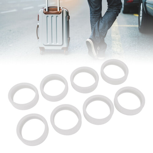 Grey Silicone Luggage Wheel Cover, Outer 5.21.4cm