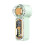 Handheld Digital Fan Powerful Turbos Fan Cooling-Light Green 1
