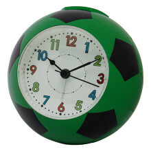 Analog Alarm Clock,Silents None Ticking Clock Battery-Green