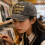 Trendy Adjustable Baseball Hat Elegant Embroidery Pattern-Khaki 5