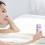 Tragbarer digitaler Ventilator, leistungsstarkes-heller Lavendel 3