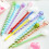 4Pieces Bright Glass Stirring Spoons Long Handle Ideal-BJ01540 7