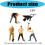 Mini Construction Site Model 1:64 Scale Workers Digging-616 4