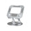 (Round Base, Silver) 360 Metal Portable Laptop Tablet Stand Riser Bracket Adjustable Holder For Desk 1
