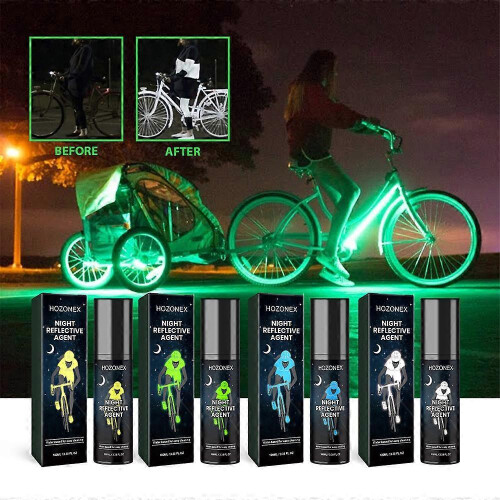 (4pcs) Night Car Reflective Spray Warning Safety Anti-collision Reflective 1