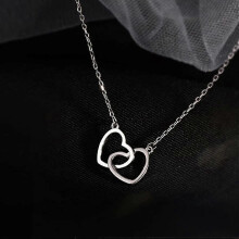heart -shaped pendant, included for your daughter and mother Birthday, Mother's Day, Valentine's Day - DD01
