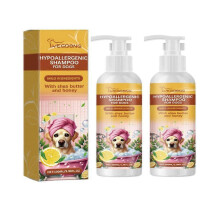 (2pcs)Hypoallergenic Dog Shampoo Relieves Skin Itching Mild Non-irritating Soothing Shampoo