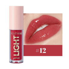 (color12) 12 Colours Mirror Pearl Lip Gloss Waterproof Long Lasting Moisturizing Lipstick