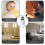 20PCS To E27 Light Socket Lamp Bulb Socket Base Converter Fireproof Holder Adapter 4