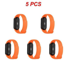 (Style B 5pcs) 1/3/5PCS Smart Watch Strap Waterproof Silicone Replacement Wrist Strap For Bracelet 8 Strap Wear Resistant