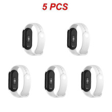 (Style A 5pcs) 1/3/5PCS Smart Watch Strap Waterproof Silicone Replacement Wrist Strap For Bracelet 8 Strap Wear Resistant