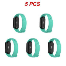 (Style I 5pcs) 1/3/5PCS Smart Watch Strap Waterproof Silicone Replacement Wrist Strap For Bracelet 8 Strap Wear Resistant